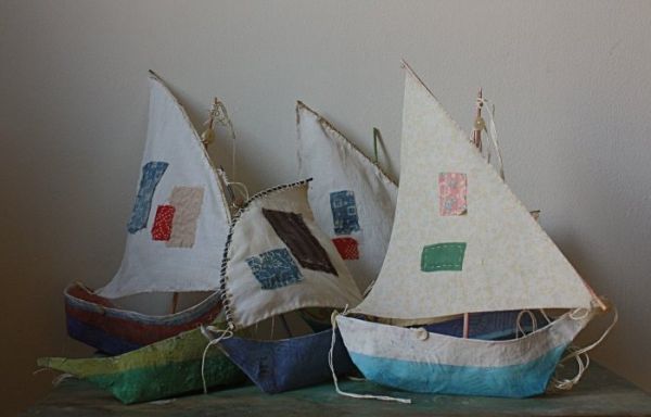 Сказочные корабли от Ann Wood